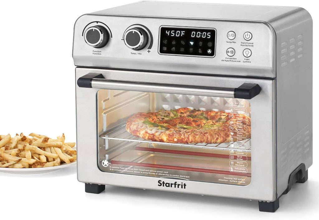 Starfrit 20.885-Quart 1,700-Watt Air Fryer Toaster Oven