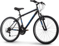 Huffy Stone Mountain Bike for Men and Women, 20'/24'/26', 6-Speed (20') or 21-Speed, Front or Dual Suspension (Varies), Multiple Colors, Adjustable Saddle, Shimano Equipped, All-Terrain Tires