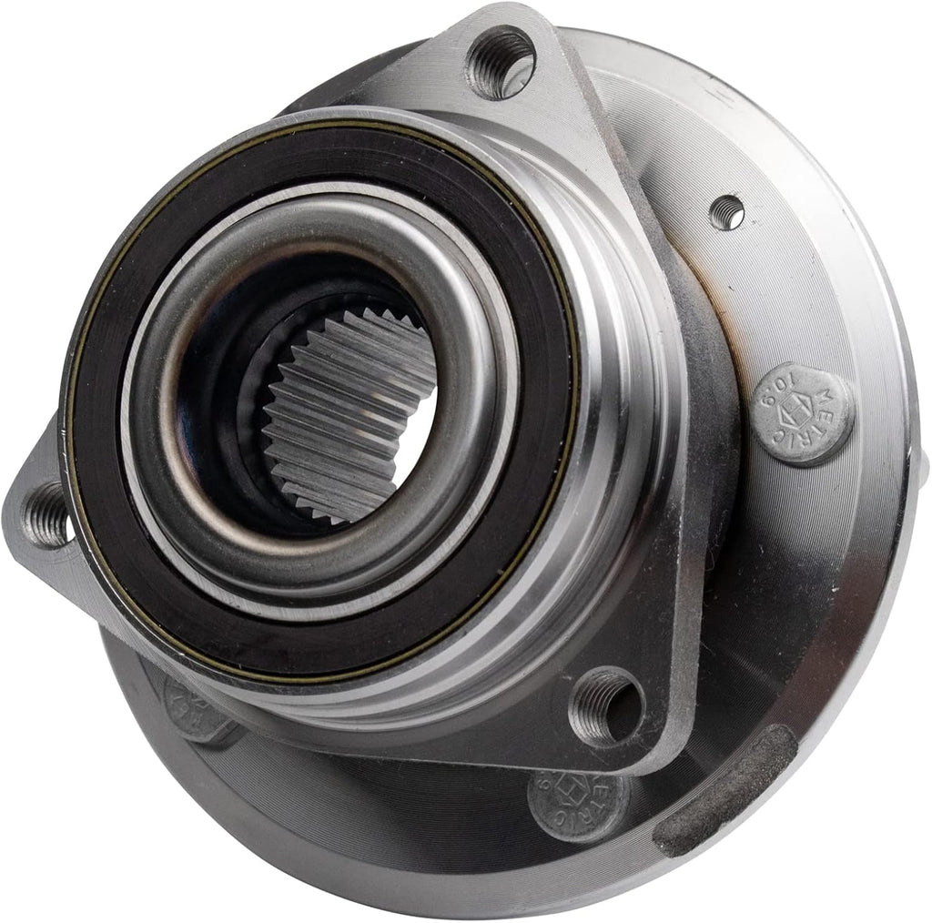 TRQ Front Left and Right Wheel Bearing and Hub Assembly Set 2 Piece Compatible with 20-22 Buick Encore GX 2020 Regal TourX 2020 Cadillac CT4 All Wheel Drive 20-22 Chevrolet Malibu 2021 Equinox