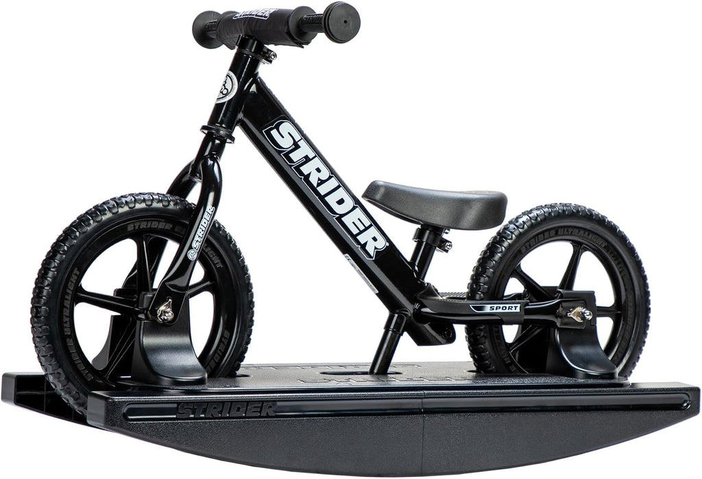 Strider Sport 2-in-1 Rocking Bike - Helps Teach Baby How to Ride a Balance Bicycle - for Kids 6 Months to 4 Years - Easy Assembly & Adjustments