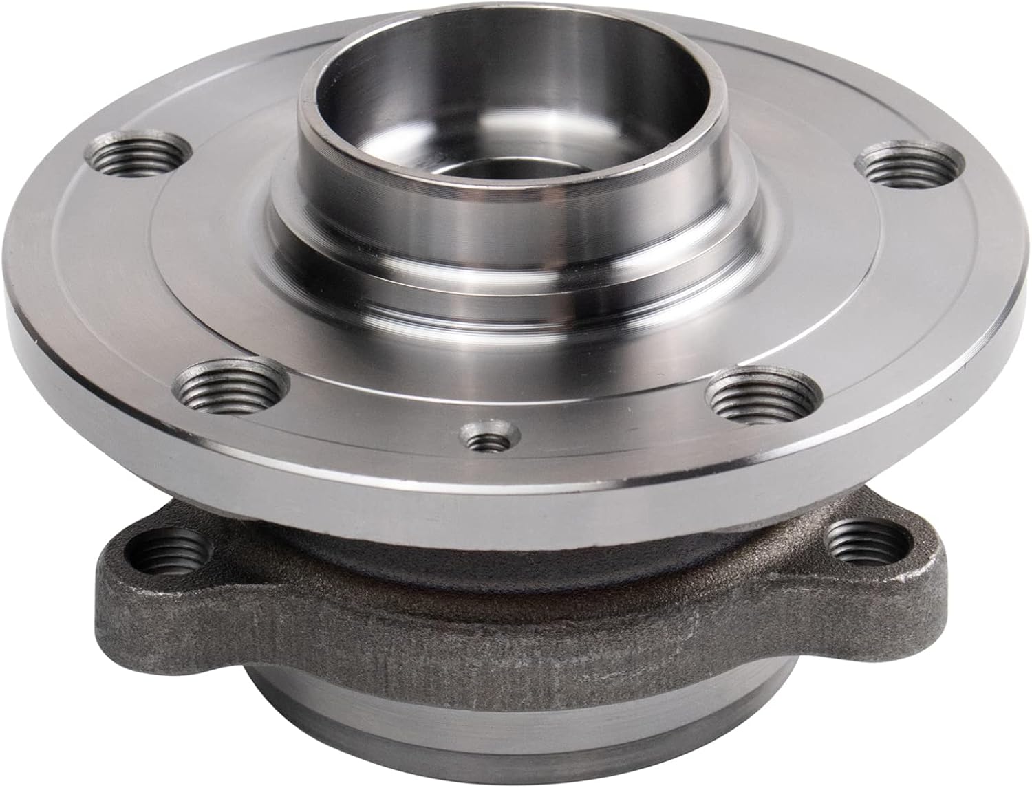 TRQ Left and Right Wheel Bearing and Hub Assembly Set 2 Piece Compatible with 12-19 Volkswagen Beetle 10-13 Golf 10-14 GTI 09-17 Tiguan All Wheel Drive 05-13 Jetta 12-21 Passat