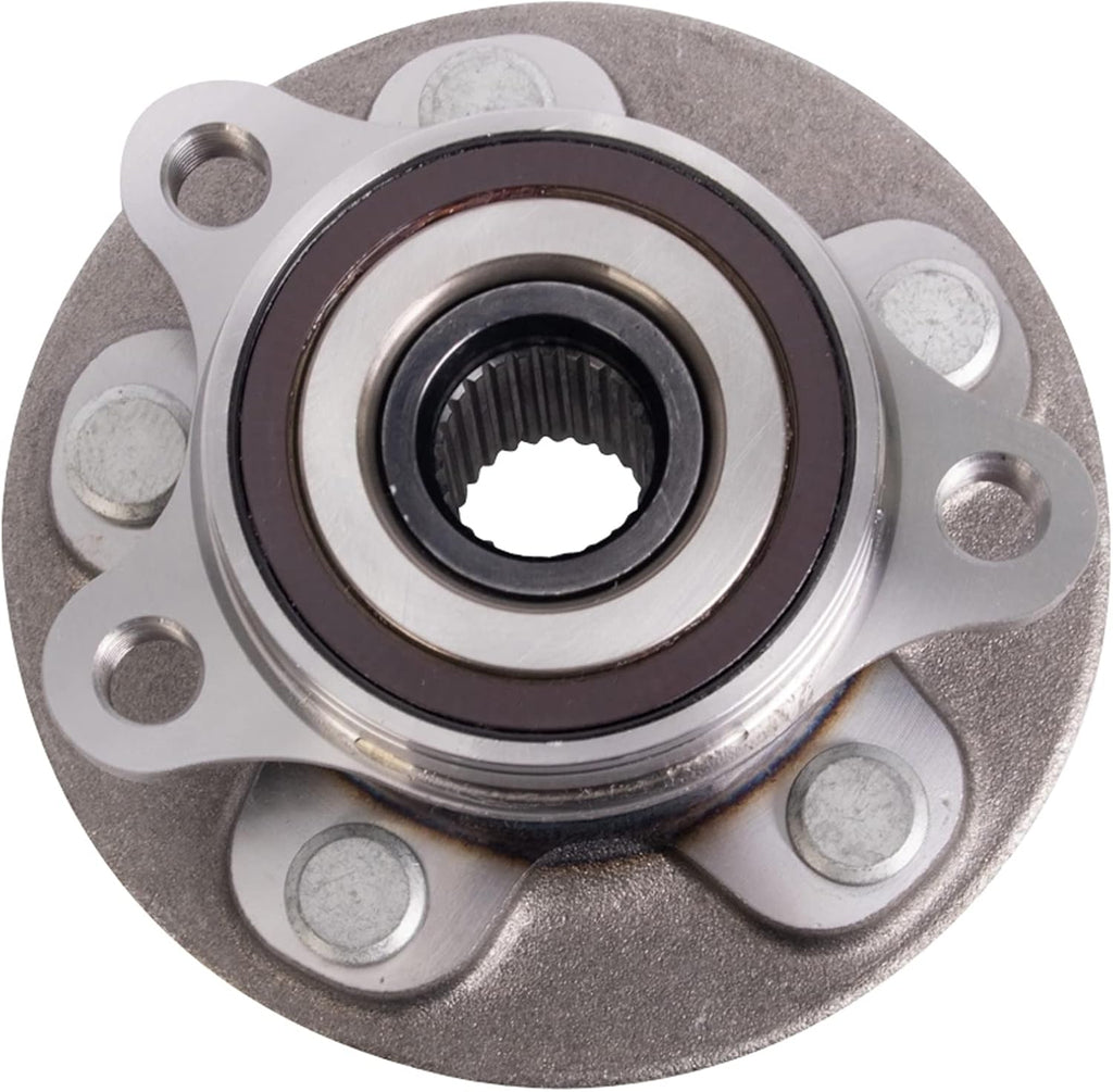 TRQ Front Left and Right Wheel Bearing and Hub Assembly Set 2 Piece Compatible with 2019-2022 Lexus UX200 2019-2023 UX250h 2018-2022 Toyota C-HR
