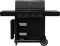 Charbroil Pro Series with Amplifire Infrared Technology 4-Burner Propane Gas Grill and Griddle Cabinet, Black - 463279224