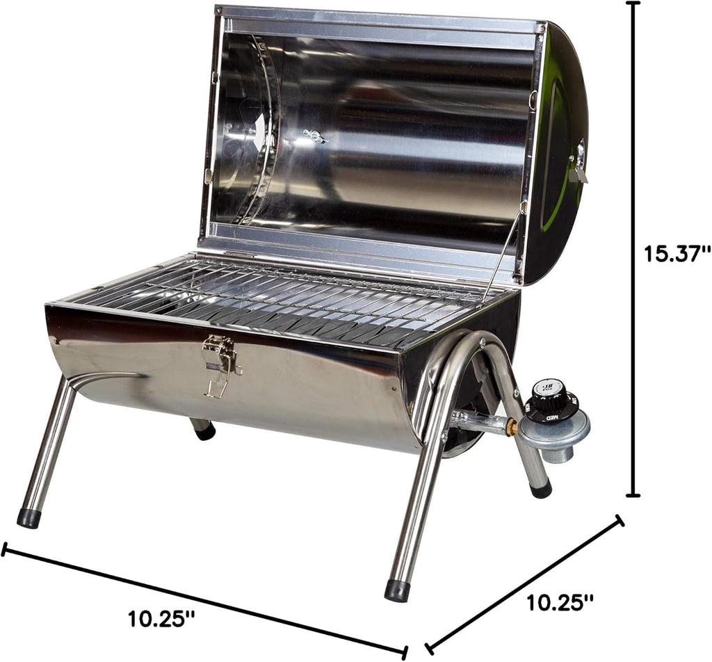Stansport Stainless Steel Propane BBQ Grill (035)