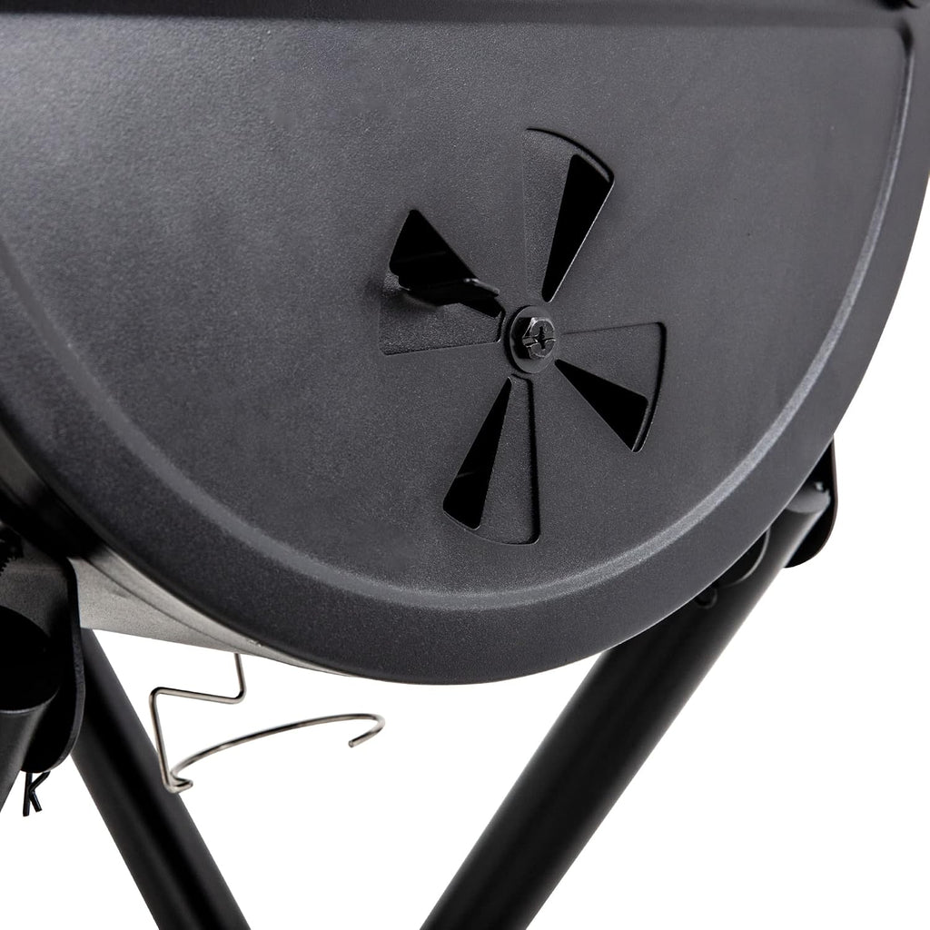Char-Griller E1816 King-Griller Gambler Portable Charcoal Grill in Black
