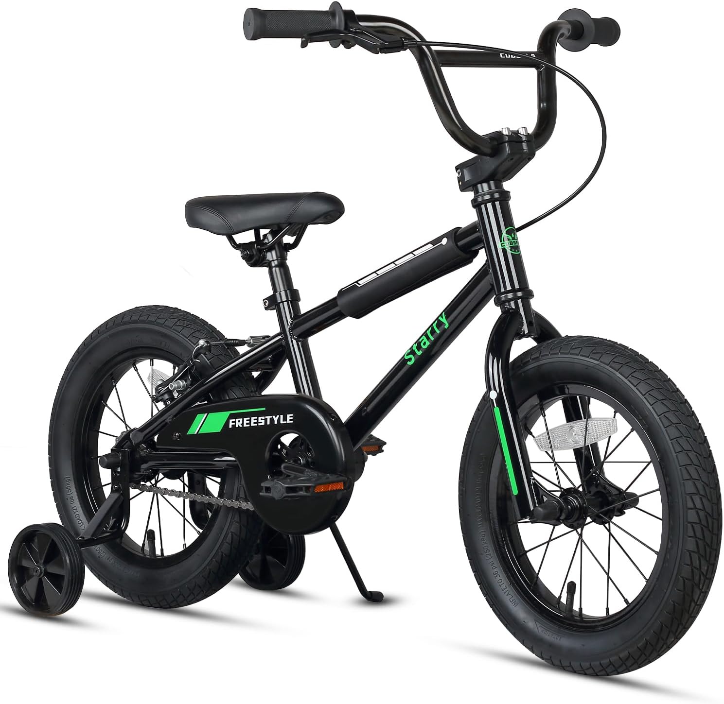 cubsala 12 14 16 18 Inch Kids Bike BMX Style Bicycle with Training Wheels Coaster Brake for 2-10 Years Old Toddlers Boys Girls Multiple Colors