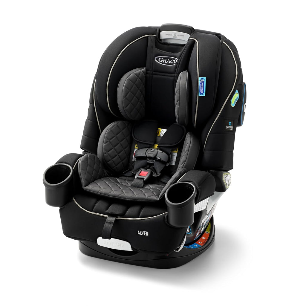 Graco® 4Ever 4 in 1 Car Seat, Featuring TrueShield Side Impact Technology, Adjustable Harness System, Ideal for Newborns, Infants, Toddlers & Kids
