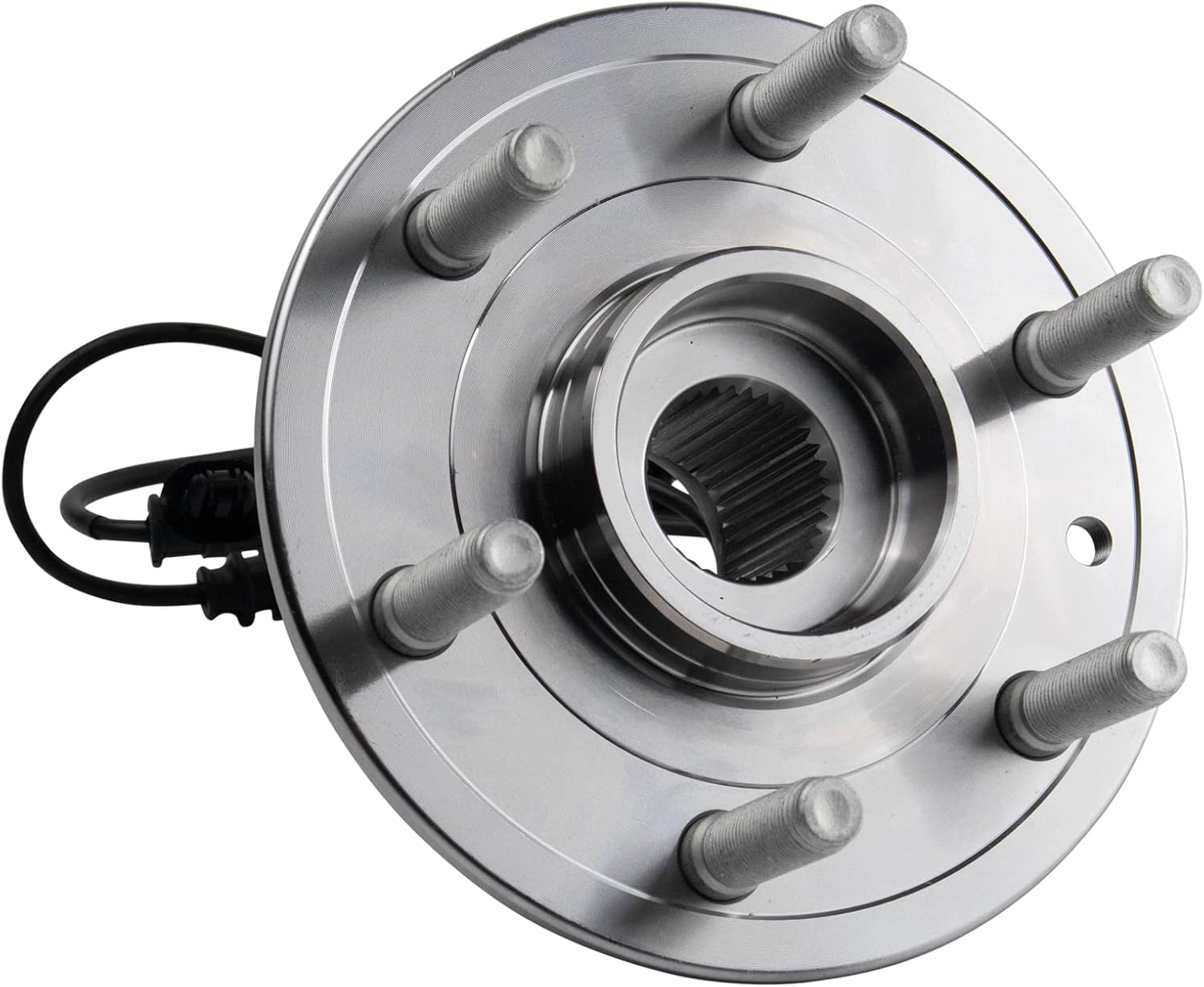 TRQ Front Wheel Bearing and Hub Assembly Set 2 Piece for Models with 22 INCH Factory Wheels ONLY Compatible with 19-24 Ram 1500