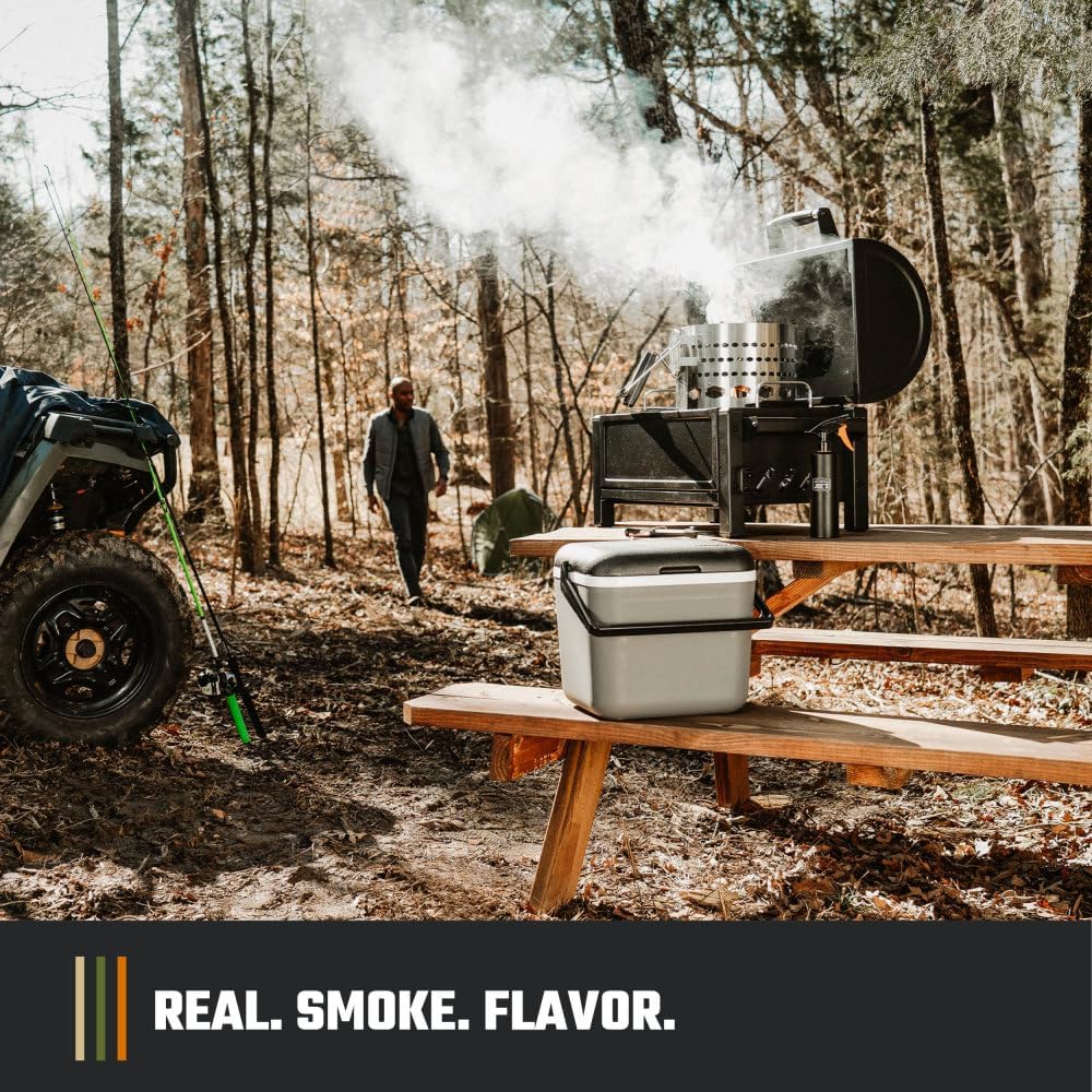 Oklahoma Joe's Rambler Portable Charcoal Grill with 218 sq. in. Cooking Area in Black