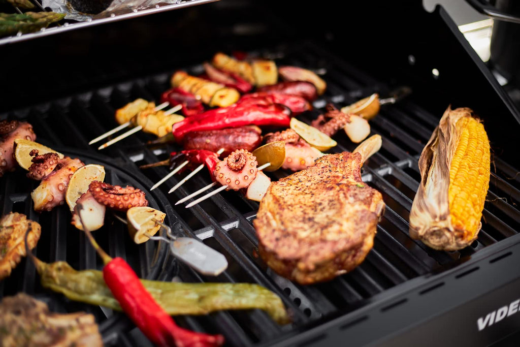 Rösle Stainless Steel 20-inch Kabob Rack With Skewers