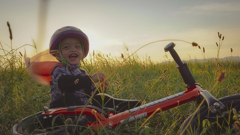 Strider 12' Sport Bike - No Pedal Balance Bicycle for Kids 1 to 4 Years - Includes Safety Pad, Padded Seat, Mini Grips & Flat-Free Tires - Tool-Free Assembly & Adjustments