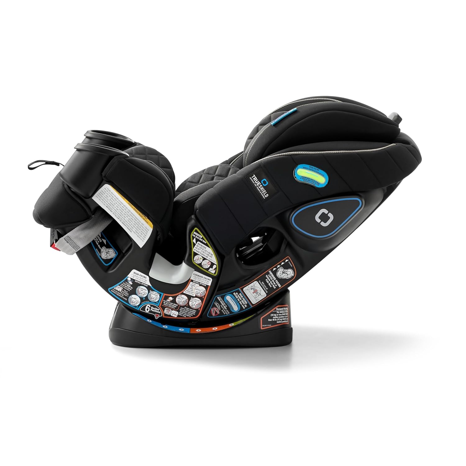 Graco® 4Ever 4 in 1 Car Seat, Featuring TrueShield Side Impact Technology, Adjustable Harness System, Ideal for Newborns, Infants, Toddlers & Kids