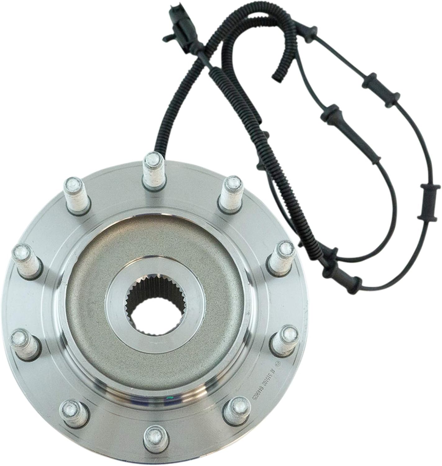 TRQ Front Driver and Passenger Side Wheel Bearing and Hub Assembly Set 2 Piece Compatible with 2008-2010 Dodge Ram 4500 2008-2010 Ram 5500 2011-2018 Ram 4500 2011-2018 5500