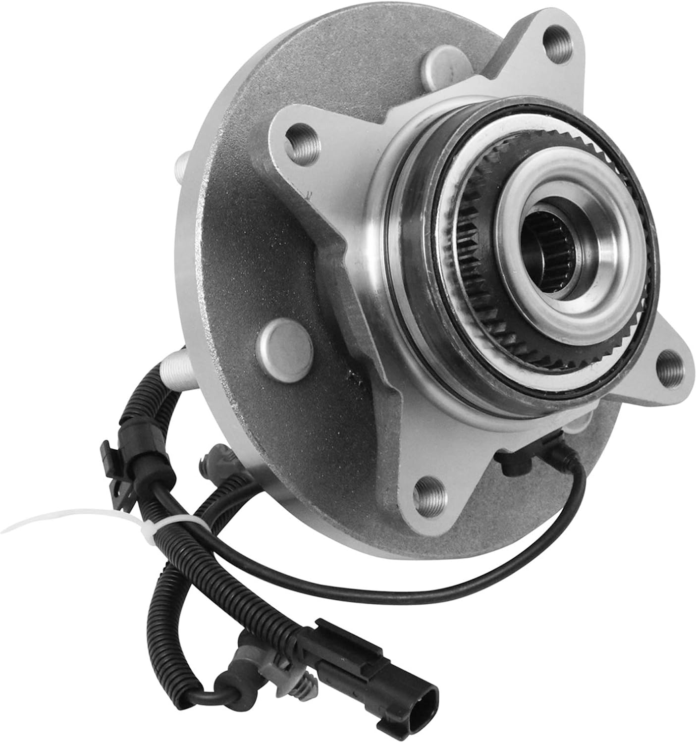 TRQ Front Left and Right Wheel Bearing and Hub Assembly Set 2 Piece Compatible with 2015-2017 Ford Expedition 4WD 2015-2017 Lincoln Navigator 4WD