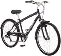 Schwinn Suburban Adult Comfort Bike, Men and Women, 26-Inch Wheels, 7 Speed Drivetrain, 16 or 17-Inch Aluminum Frame, Alloy Linear Hand Brakes
