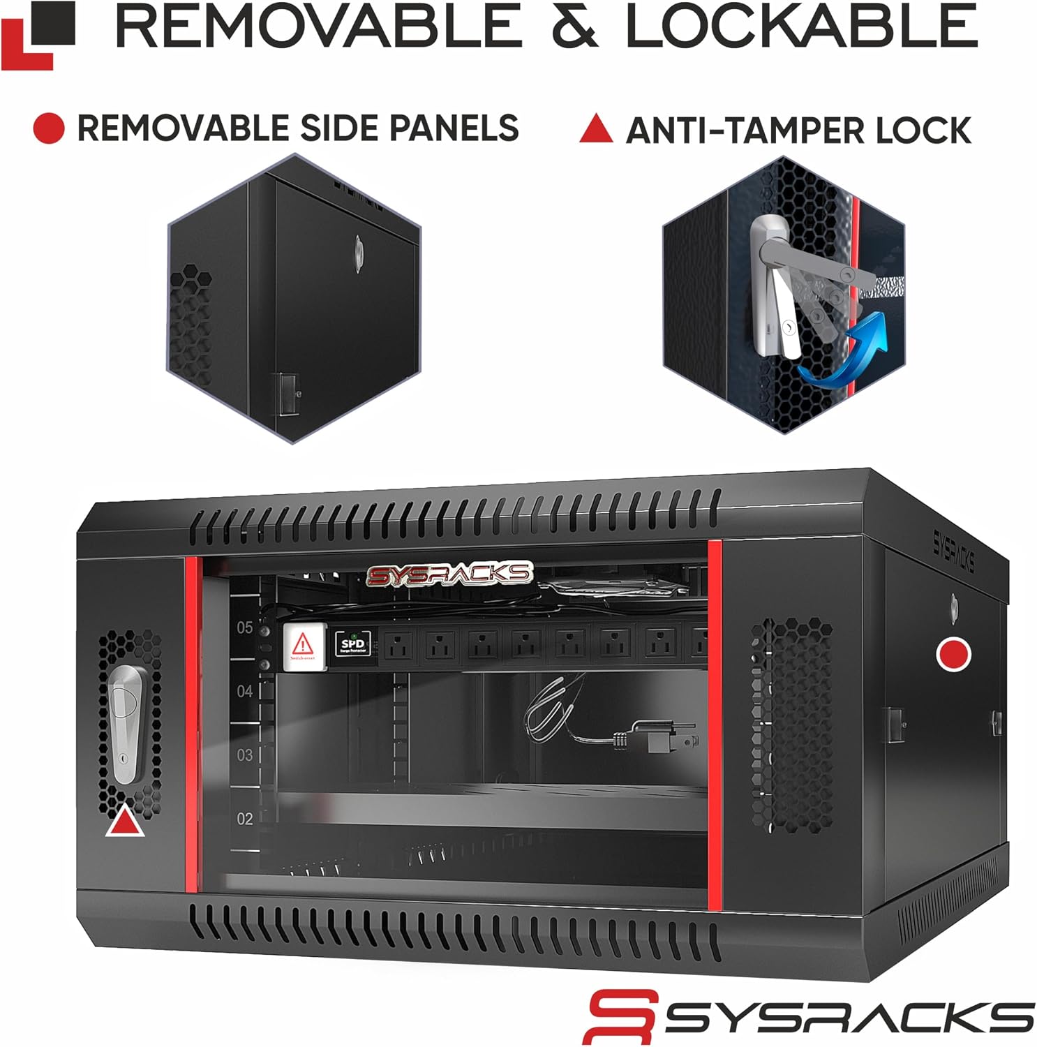 12U Server Rack Cabinet 35' Deep, Deployment-Ready Network Rack Enclosure with PDU, Fan & Shelf, Rolling IT Cabinet for Installers, AV Systems & Infrastructure