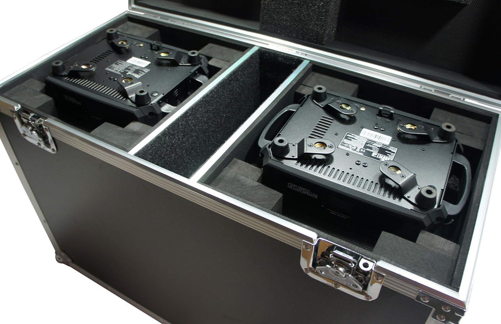 Harmony Audio Cases HC2CH140SR Flight Case Compatible with Chauvet Intimidator Hybrid 140SR x 2