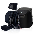 WAYB Pico Travel Car Seat with Premium Carrying Bag- Lightweight, Portable, Foldable - Perfect for Airplanes, Rideshares, and Road Trips - Forward Facing for Kids 26.5–50 lbs and 33.5–45'