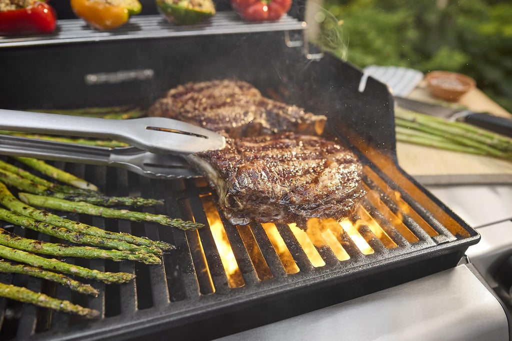 Weber Spirit EP-425 Liquid Propane Gas Grill for Outdoor Cooking and BBQ, 4 Boost Burners, Black