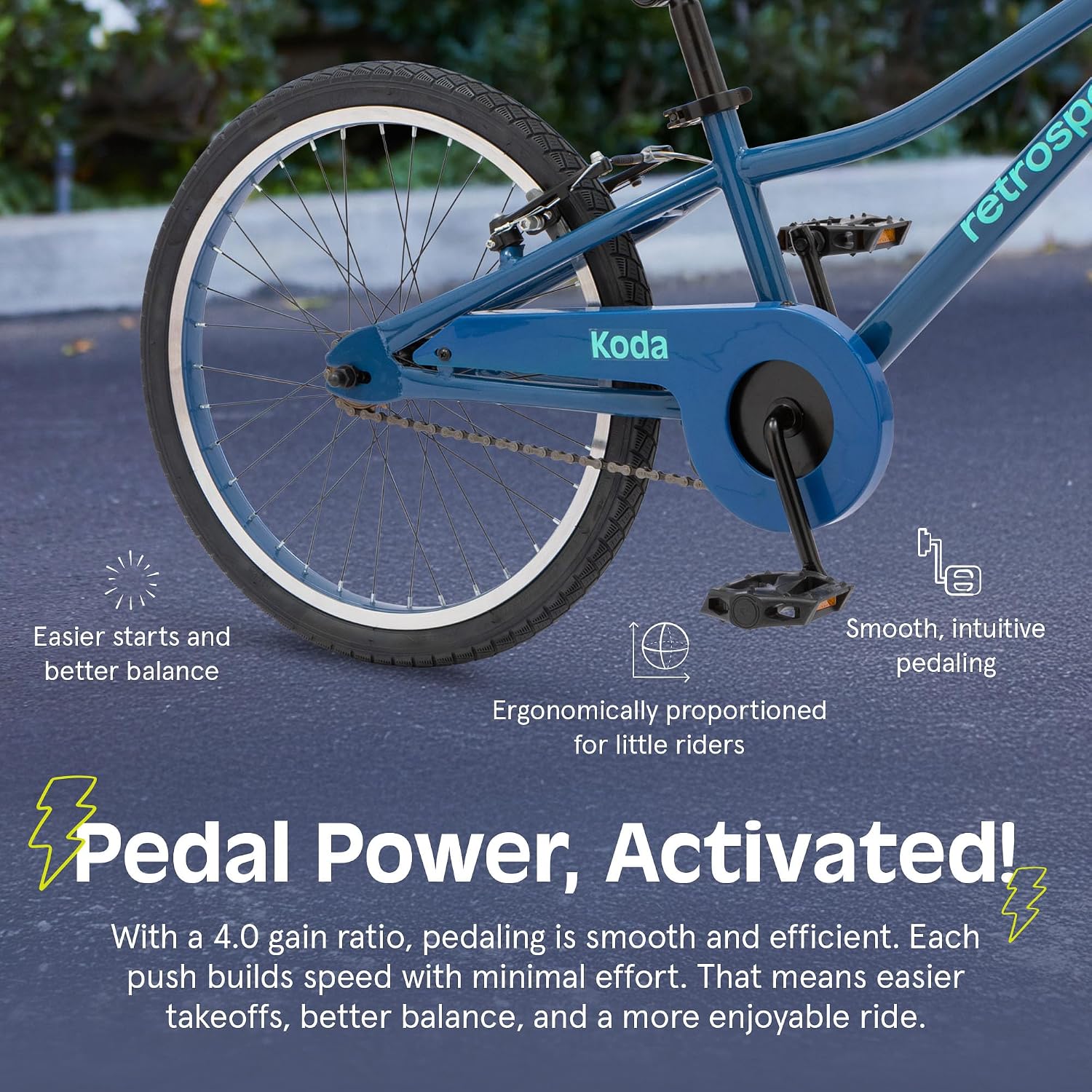 Retrospec Koda Plus Kids Bike for Boys & Girls Ages 6-8 Years - Children's Bicycle, Adjustable Seat & Handlebars