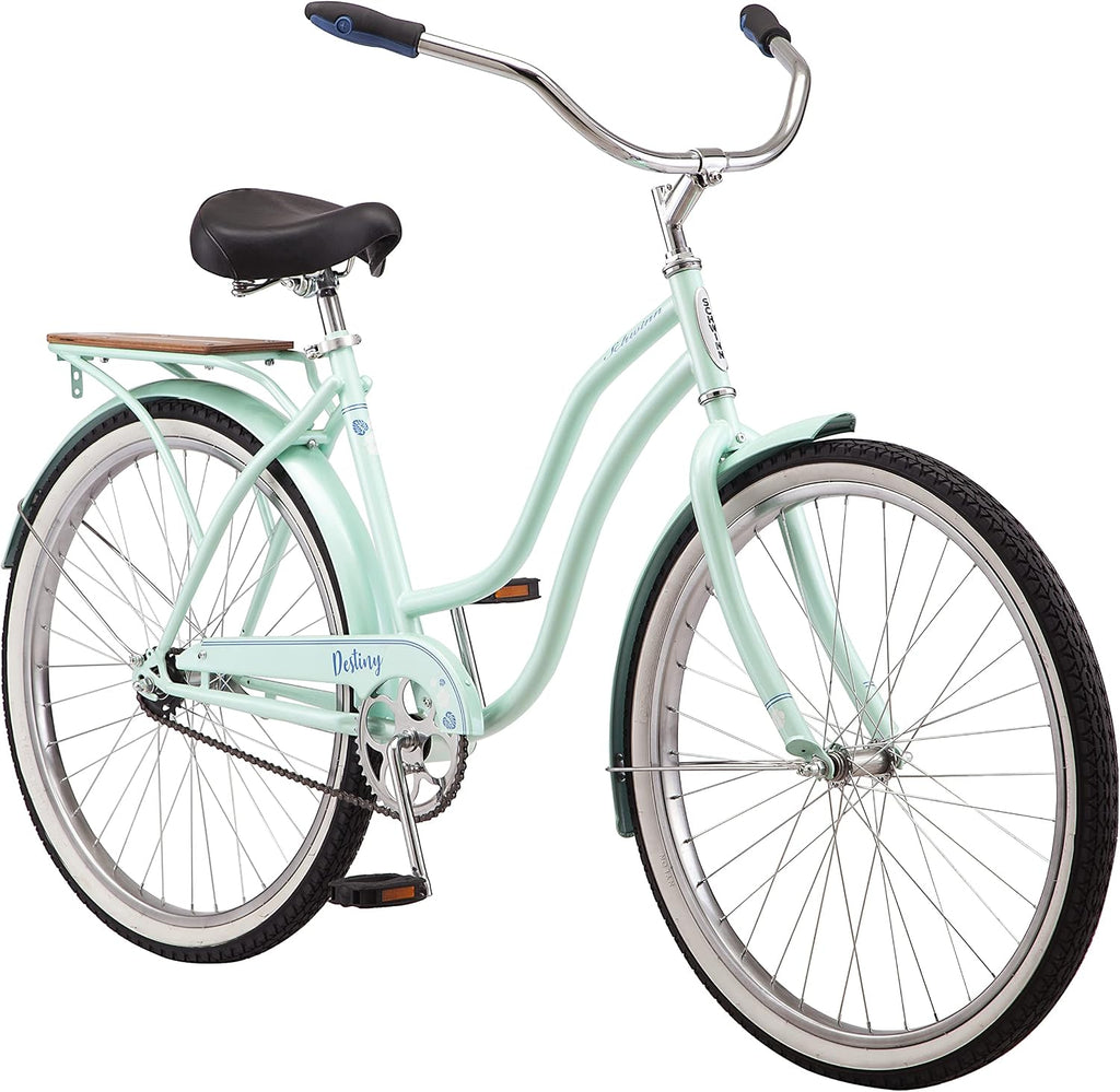 Schwinn Schwinn baywood Cruiser Bike Featuring Steel Step Through Frame