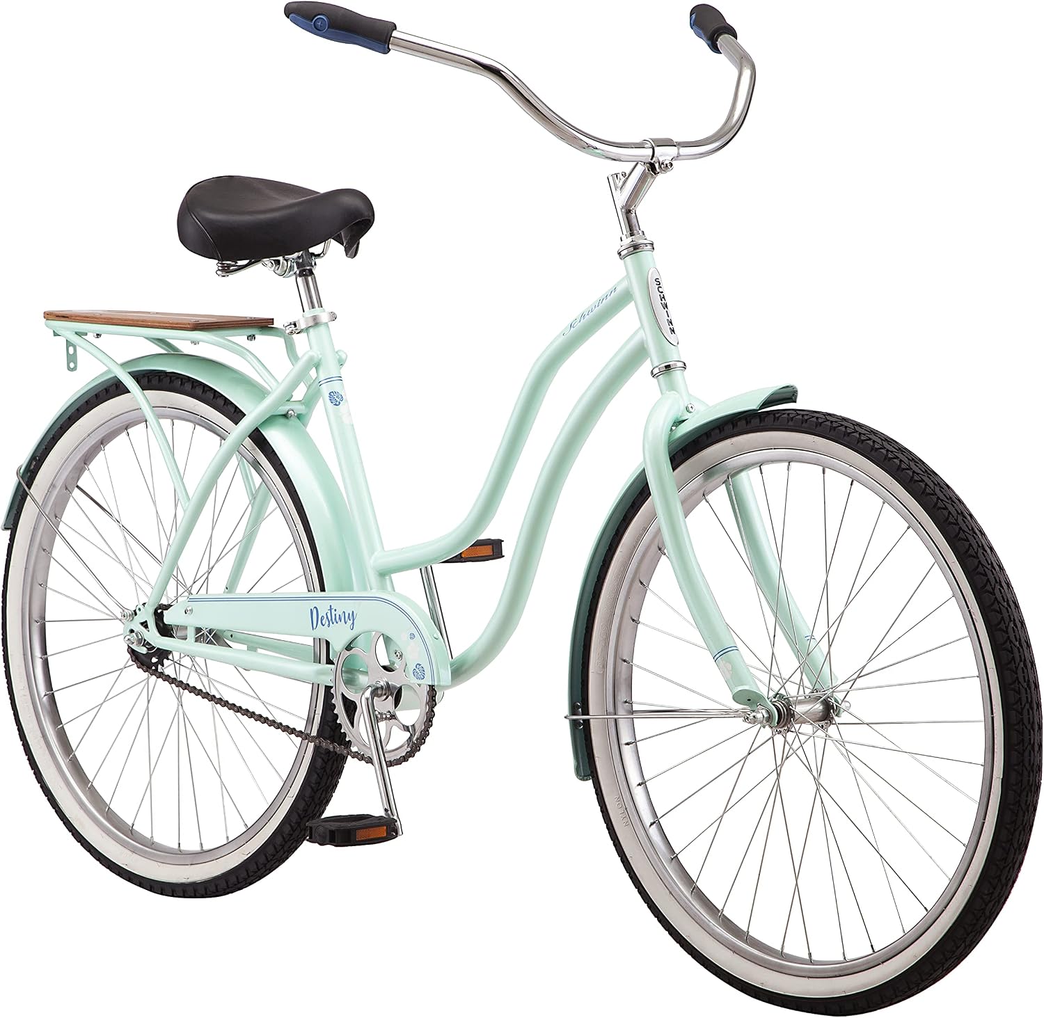 Schwinn Schwinn baywood Cruiser Bike Featuring Steel Step Through Frame