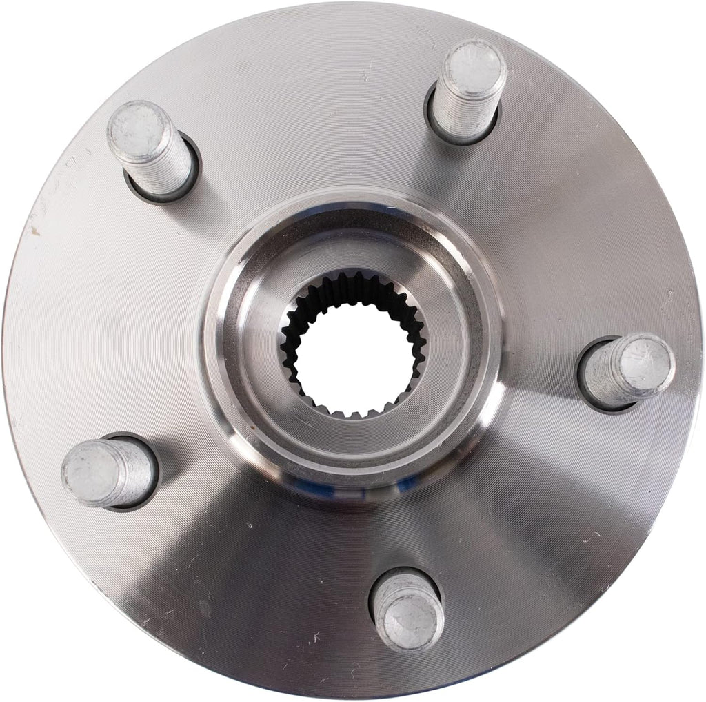 TRQ Front Left and Right Wheel Bearing and Hub Assembly Set 2 Piece Compatible with 20-22 Toyota Corolla LE SE Japan Built Models 1st VIN Digit J 20-22 Corolla Hybrid LE 16-22 Prius 17-22 Prius Prime