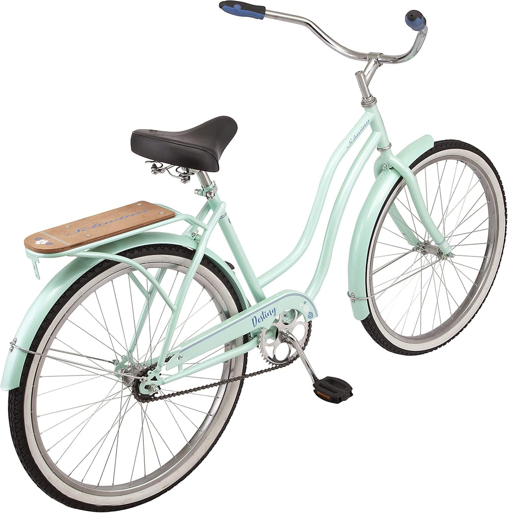 Schwinn Schwinn baywood Cruiser Bike Featuring Steel Step Through Frame