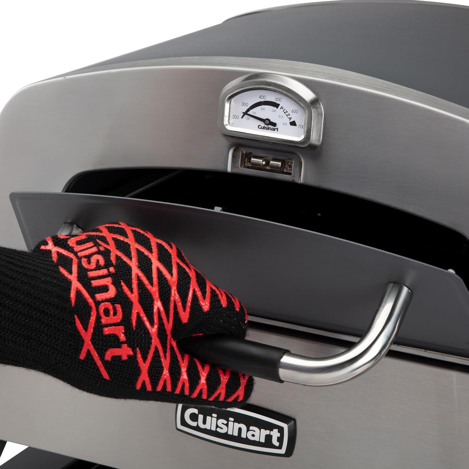 Cuisinart Portable 3-in-1 Grill, Griddle, and Pizza Oven, Perfect for BBQs