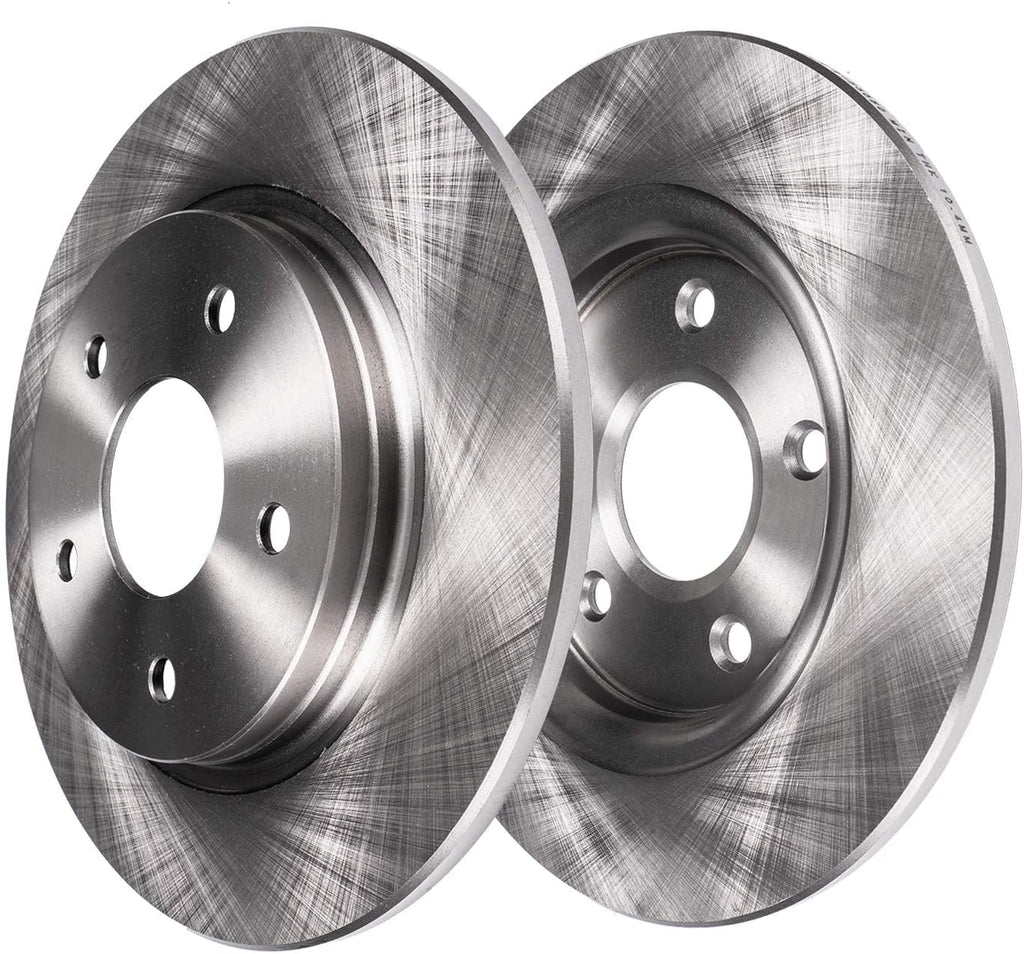 Detroit Axle - Brake Kit for 2002-2004 Toyota Camry, Front and Rear Ceramic Brake Pads Disc Brake Rotors Replacement : 11.65' inch Front and 10.59' inch Rear Rotor