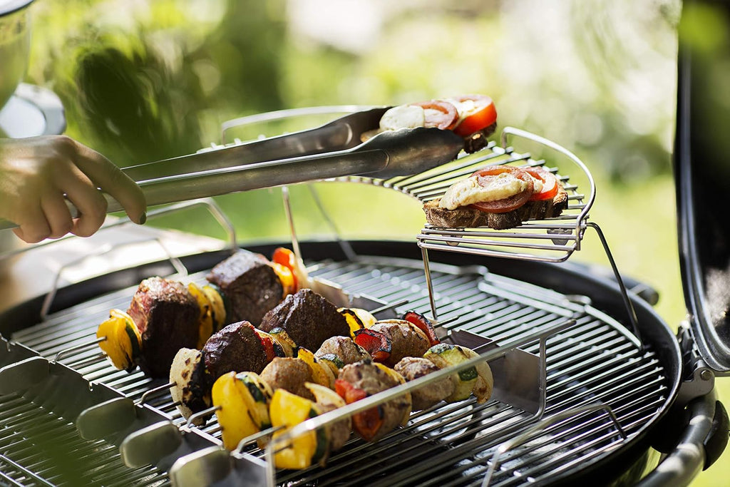 Rösle Stainless Steel 20-inch Kabob Rack With Skewers