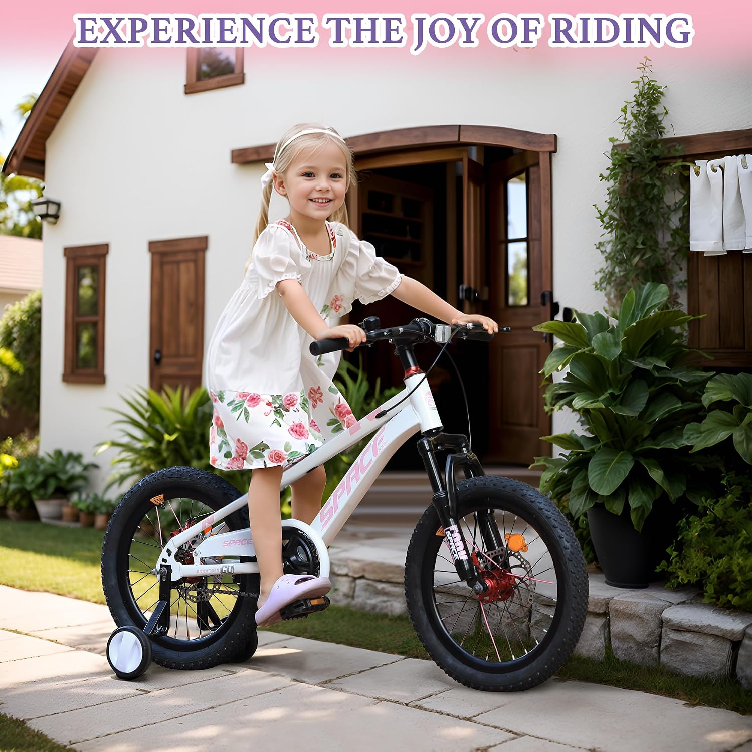 Kids Bike-18 20 Inch Bike for Boys and Girls Bicycle with Adjustable Seat and Handbrake, Bikes for Kids 7-13