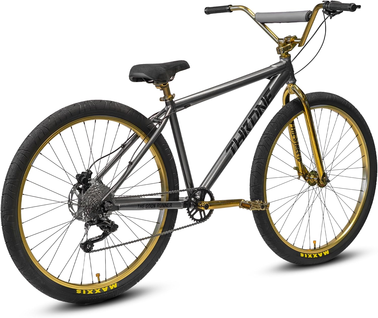 Throne Cycles Goon 29er, DA Goon BMX Bike 24', 26', 27.5', 29' – Single Speed, Single Speed with Disk Brake & 10-Speed Options