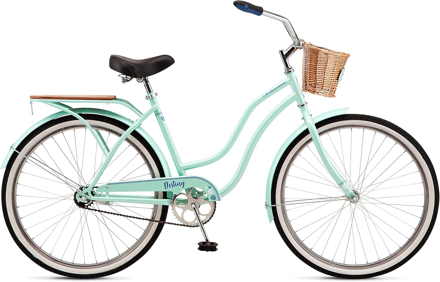 Schwinn Schwinn baywood Cruiser Bike Featuring Steel Step Through Frame
