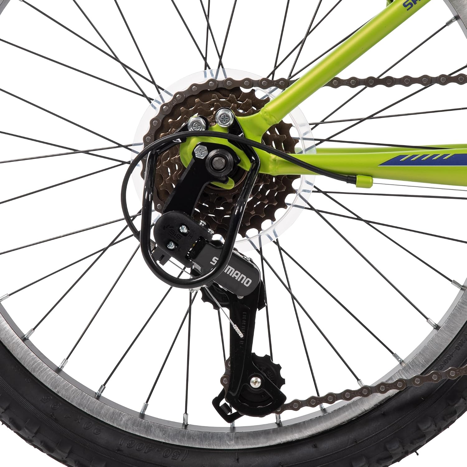 Huffy Stone Mountain Bike for Men and Women, 20'/24'/26', 6-Speed (20') or 21-Speed, Front or Dual Suspension (Varies), Multiple Colors, Adjustable Saddle, Shimano Equipped, All-Terrain Tires