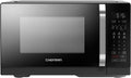 Chefman MicroCrisp Countertop Microwave Oven and Convection Oven, with Integrated Crisper, Guided Touchscreen Interface, 10 Power Levels, Mute Function, and Eco Mode, 1800W and 0.8 Cu. Ft. - Black