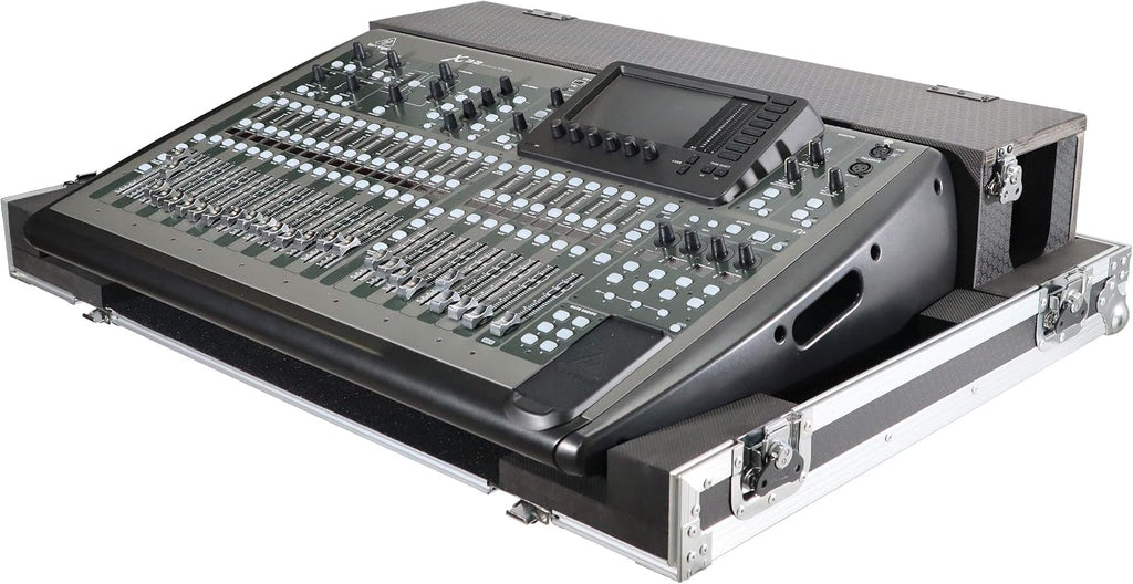 ProX XS-BX32DHW ATA Digital Audio Mixer Flight Case for Behringer X32 Console with Doghouse compartment and Caster wheels