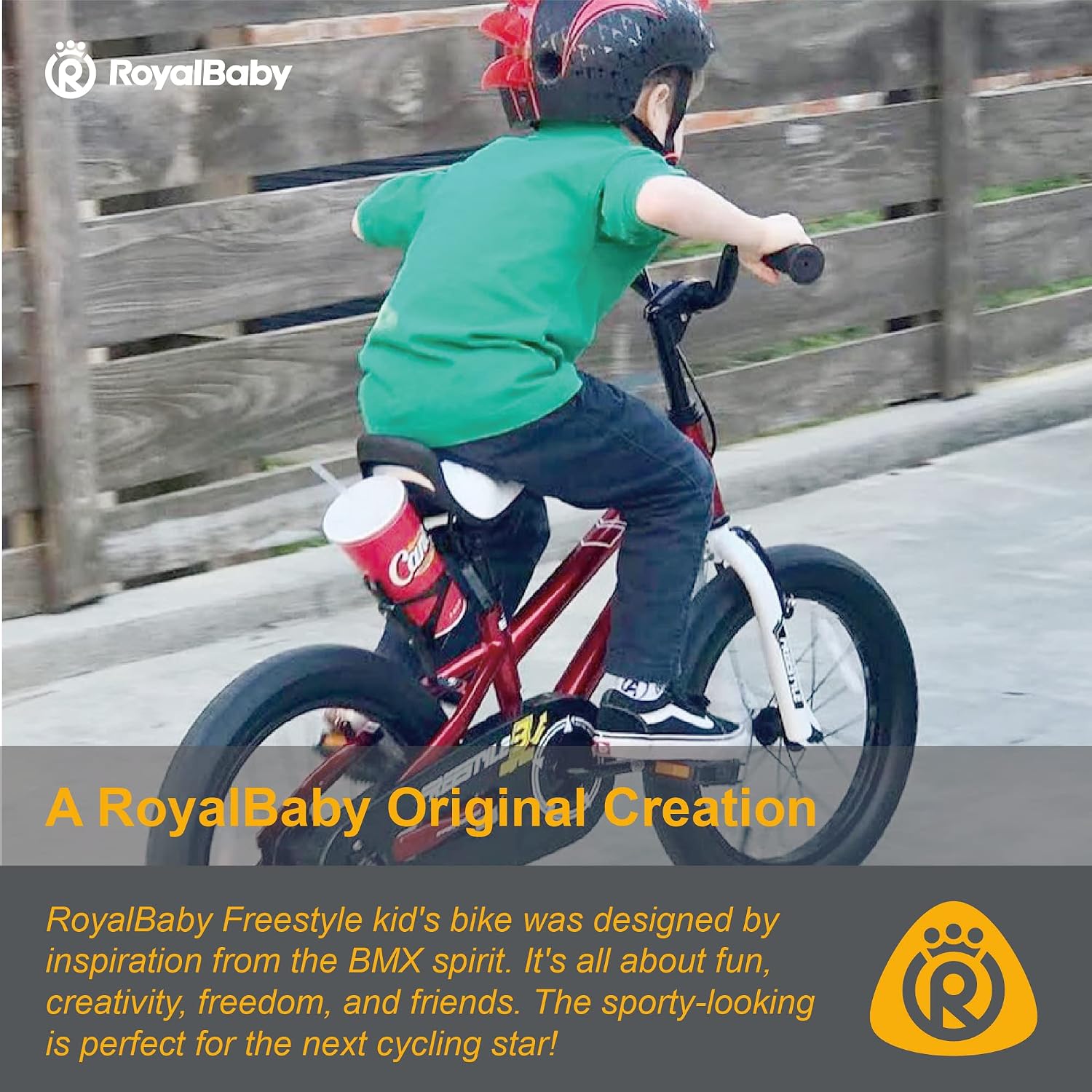 RoyalBaby Kids Bike Freestyle Classic 12 14 16 18 Inch Children Bicycle for Ages 3-10 Years Toddler to Big Kids