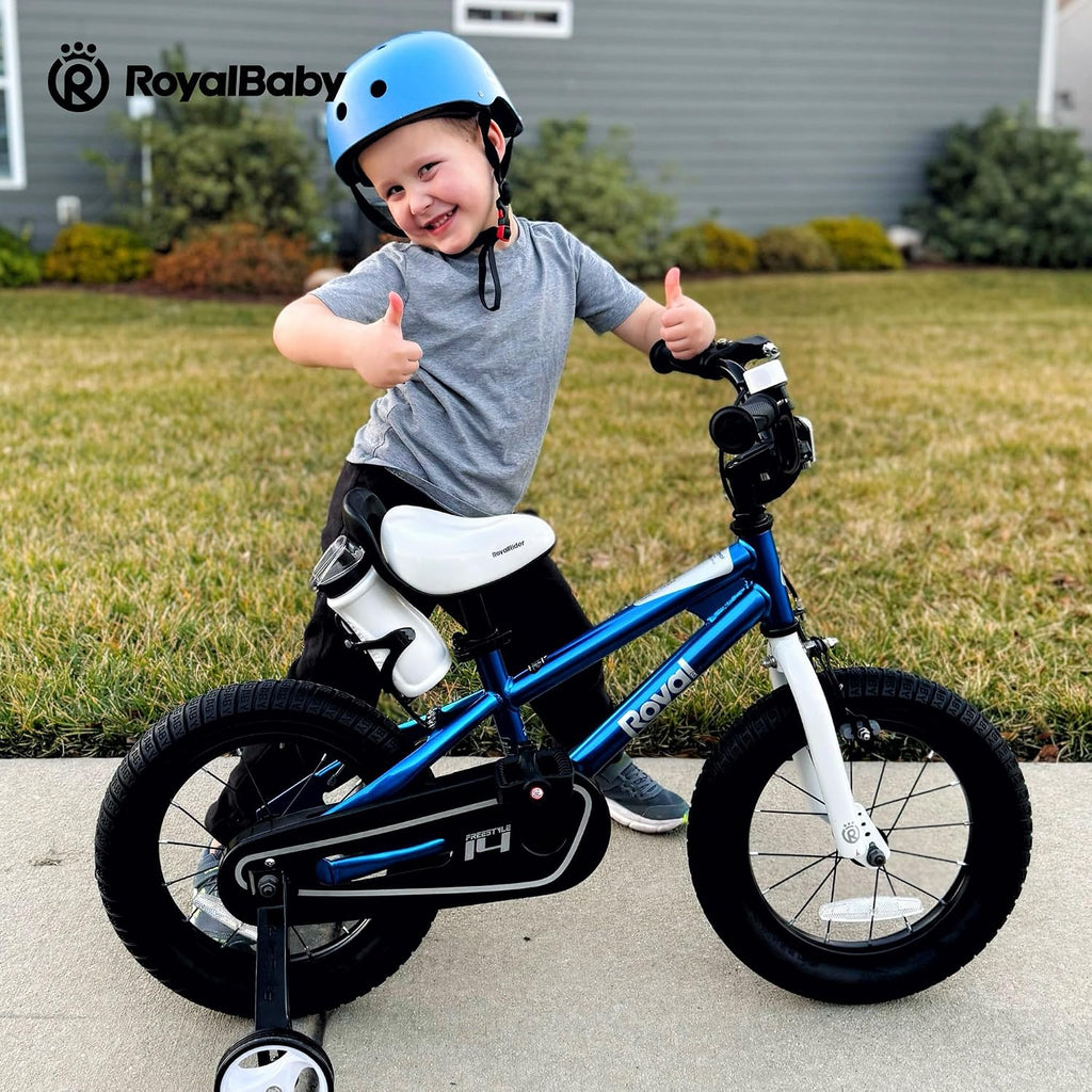 RoyalBaby Kids Bike Freestyle Classic 12 14 16 18 Inch Children Bicycle for Ages 3-10 Years Toddler to Big Kids