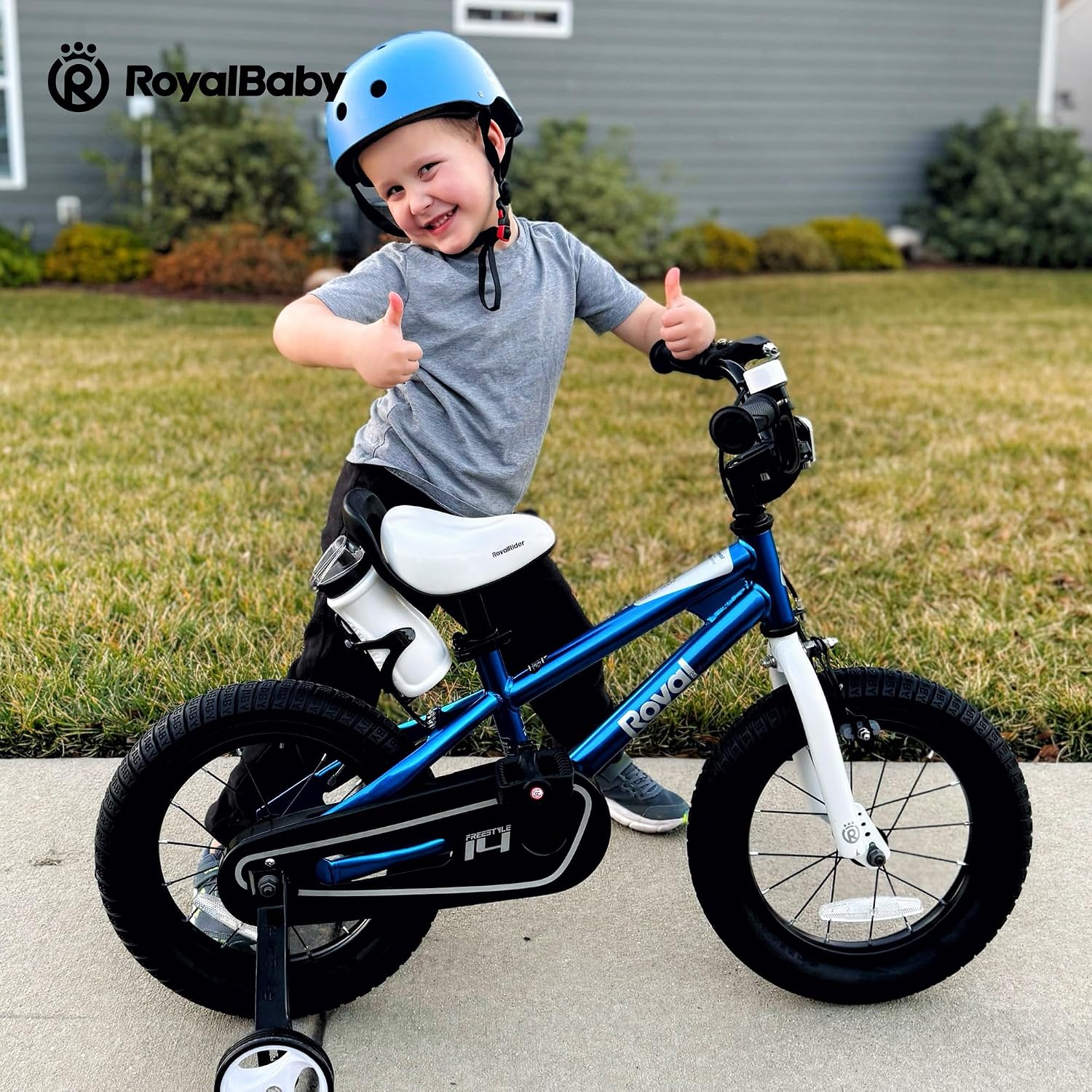 RoyalBaby Kids Bike Freestyle Classic 12 14 16 18 Inch Children Bicycle for Ages 3-10 Years Toddler to Big Kids