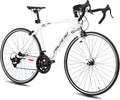 HILAND 700C Road Bike, 14 Speeds Sport Bike, Light Weight Aluminum Frame, Racing Bike for Men Women Adult Bicycle