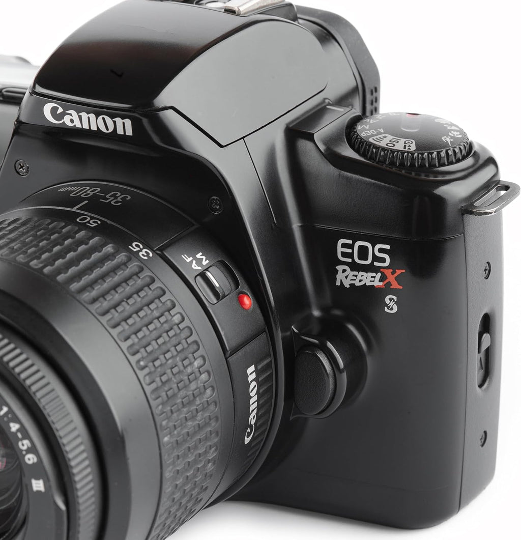 Canon EOS Rebel X 35MM SLR Film Camera w/Canon EF Auto Focusing AF Lens. Compatible with Color and B&W Film. Manual and Auto Shutter Settings are Available. (Renewed)