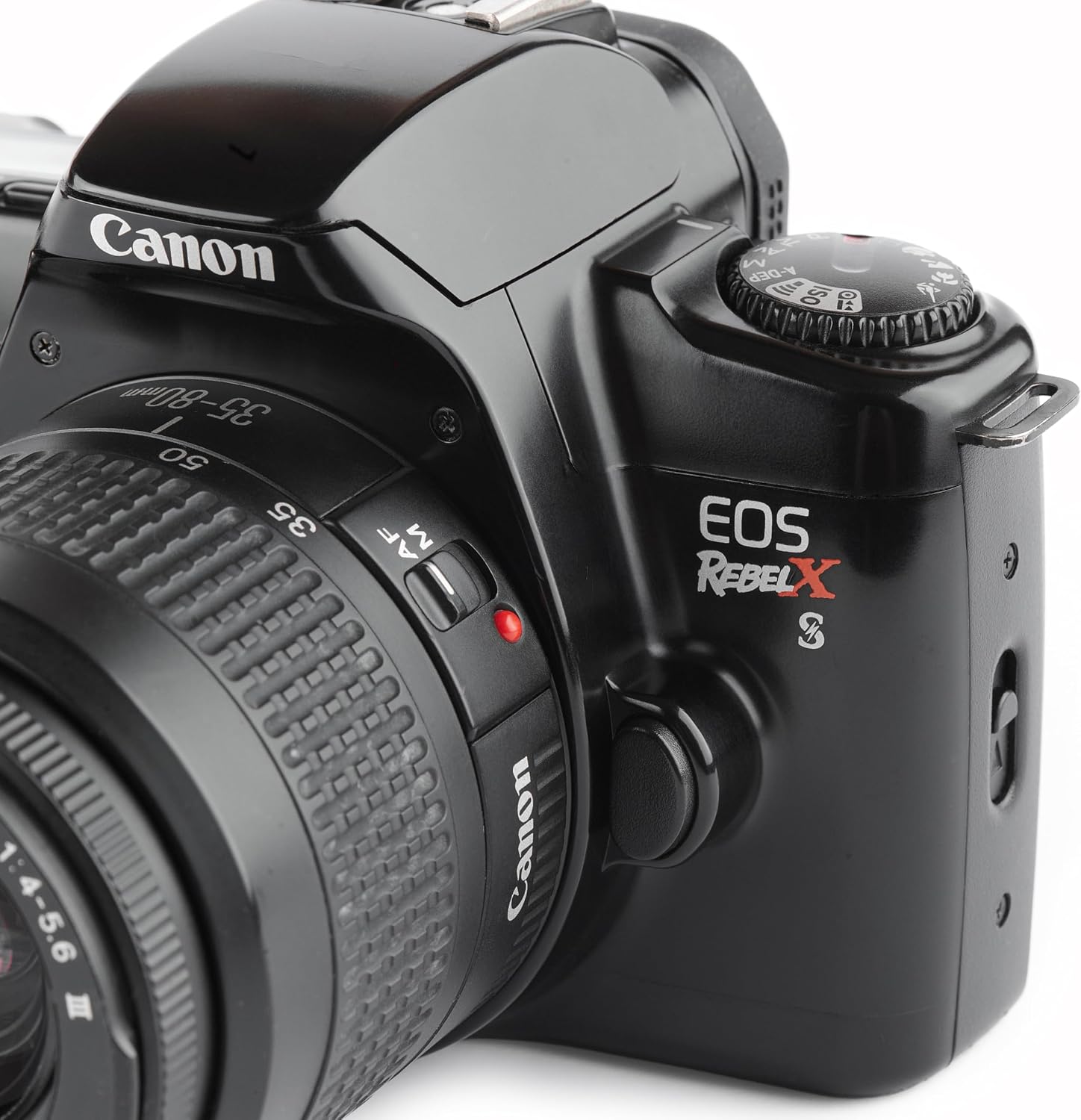Canon EOS Rebel X 35MM SLR Film Camera w/Canon EF Auto Focusing AF Lens. Compatible with Color and B&W Film. Manual and Auto Shutter Settings are Available. (Renewed)