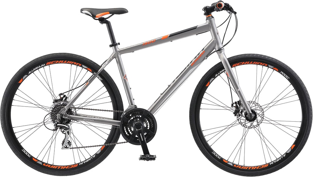 Schwinn Phocus 1.6 Disc Road Bike, 700c Bike for Men and Women, 16-Speed Road Bicycle, Lightweight Aluminum Frame, Alloy Carbon Fork, Disc Brakes, Aerodynamic Riding Position, Bikes for Adults
