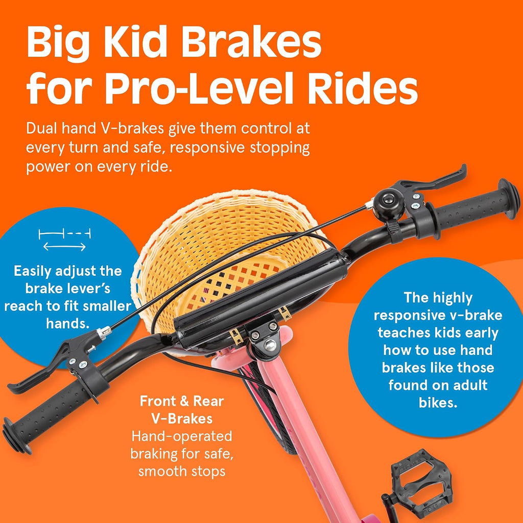 Retrospec Koda Plus Kids Bike for Boys & Girls Ages 6-8 Years - Children's Bicycle, Adjustable Seat & Handlebars