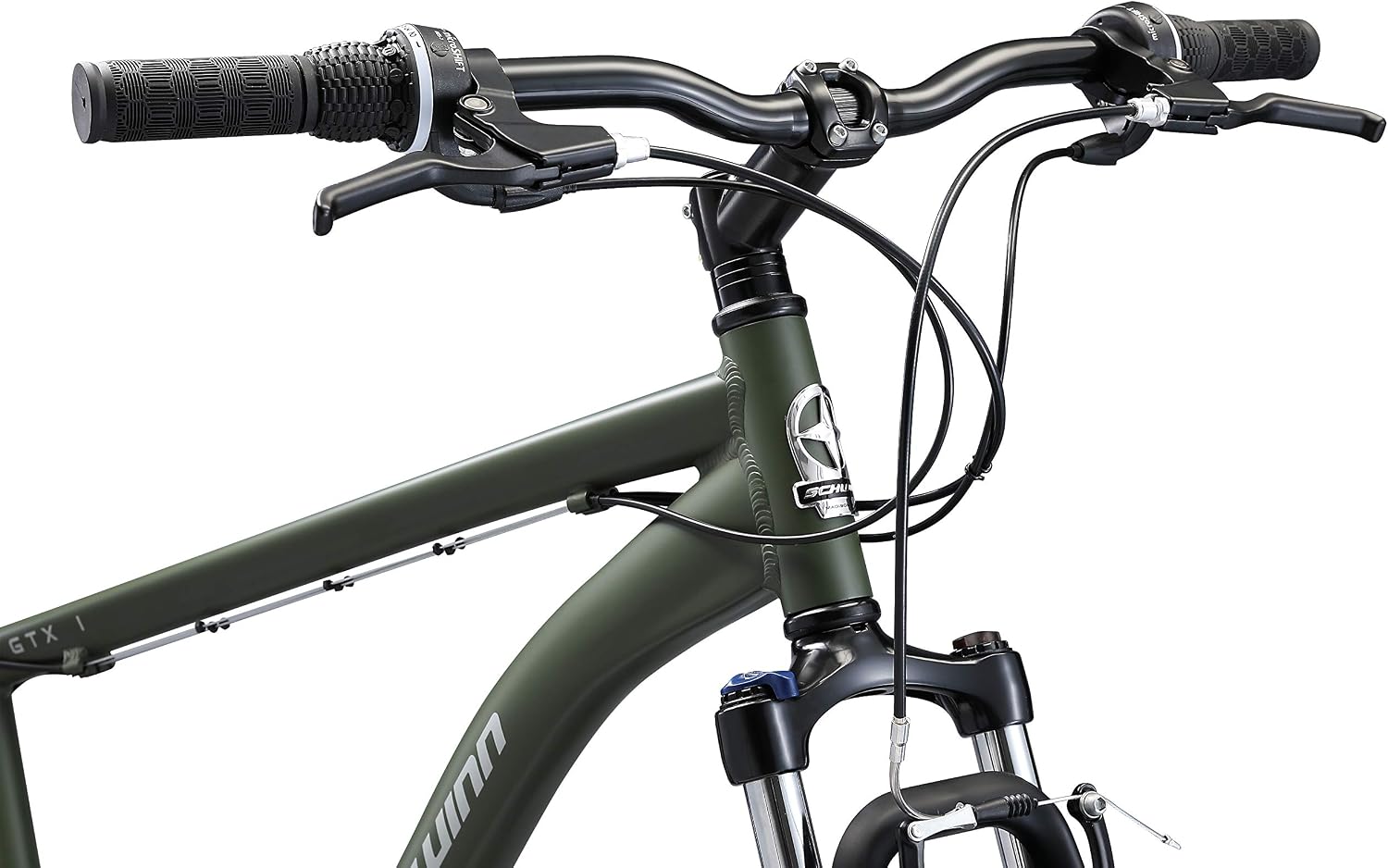 Schwinn GTX Comfort Adult Hybrid Bike, Men and Women, Dual Sport Bicycle, 700c Wheels, Step-Through or Step-Over Lightweight Aluminum Frame