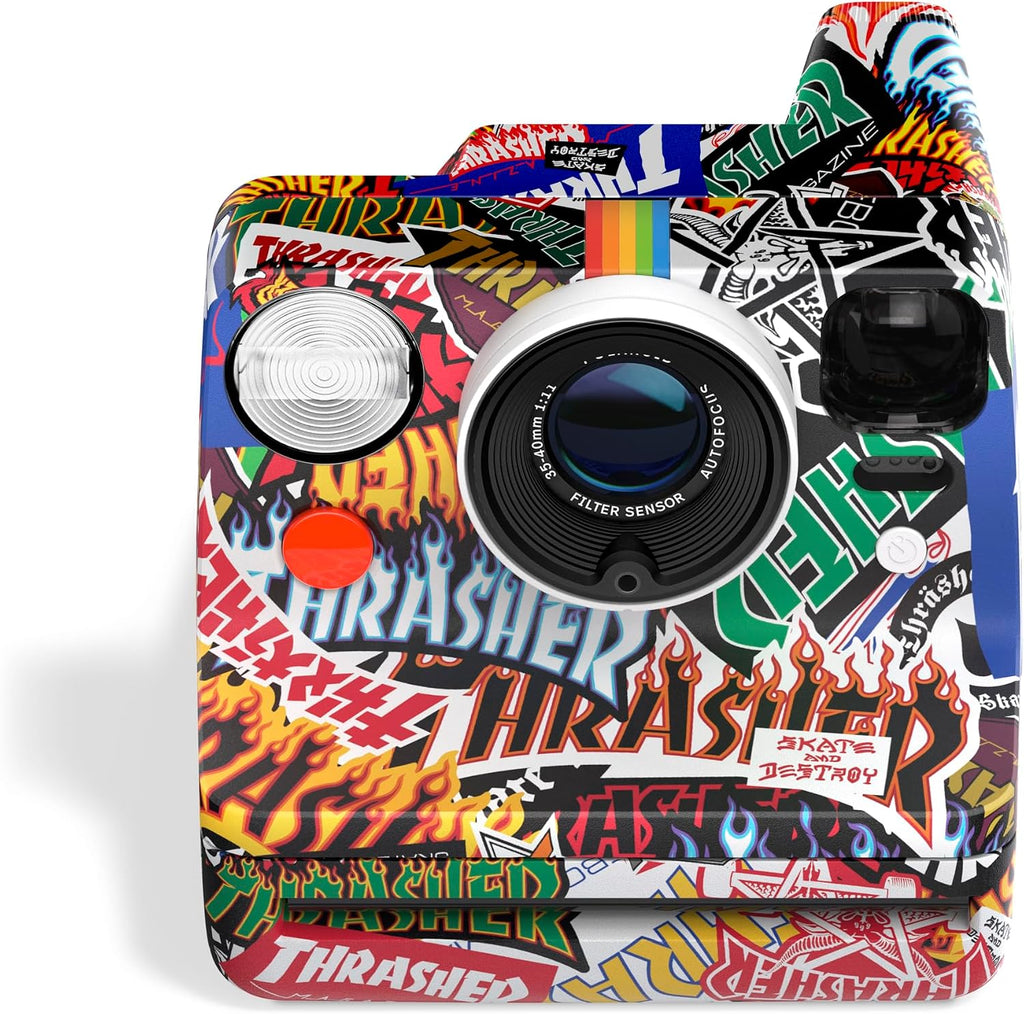 Polaroid Now 3rd Generation I-Type Instant Film Camera - Thrasher Edition - Camera Only No Film (9187)