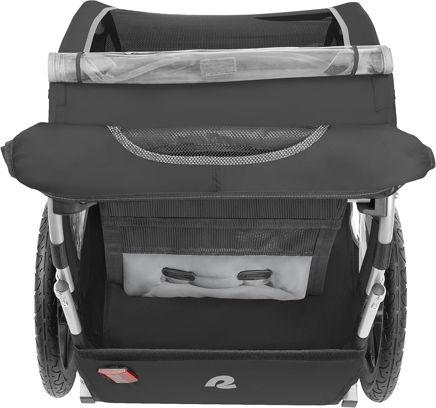 Retrospec Rover Kids Bicycle Trailer Single and Double Passenger Children's Foldable