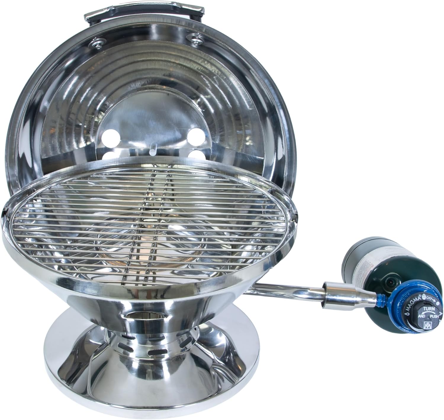 Magma C10-105 Beach Fire Gas Grill | Portable Gas Beach BBQ | Compact Propane Grill | Outdoor Cookout Grill