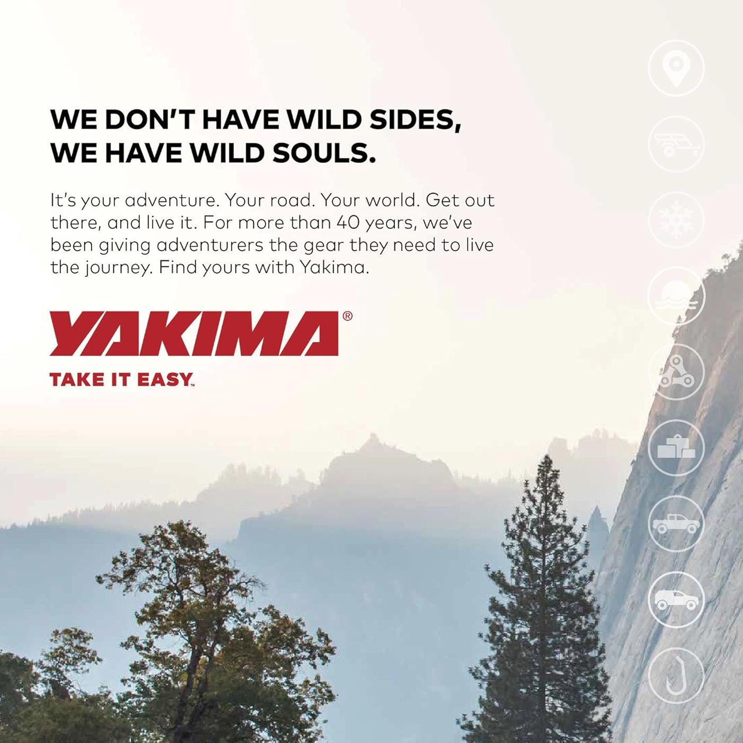 YAKIMA, DoubleDown 4 Tilting Hitch-Mounted Bike Rack for Cars, SUVs, Trucks and More, Fits 1.25' and 2' Hitches, Carries 4 Bikes